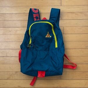 Nike ACG Blue and Red Backpack